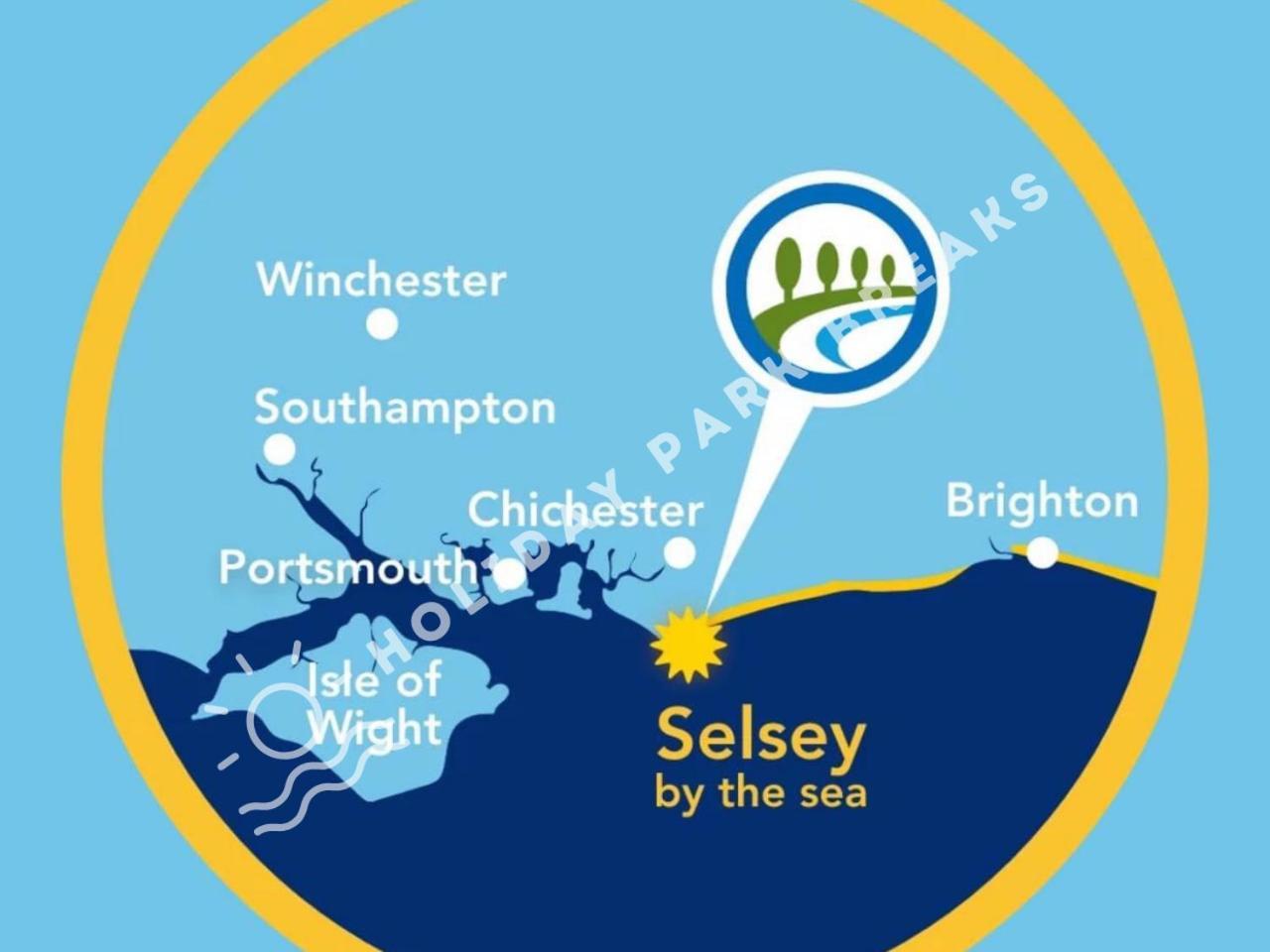 Haywood - 3 Bed Pet Friendly Holiday Home At Seal Bay Selsey Exterior foto